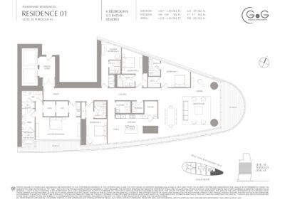 Aston Martin Residences Floorplan