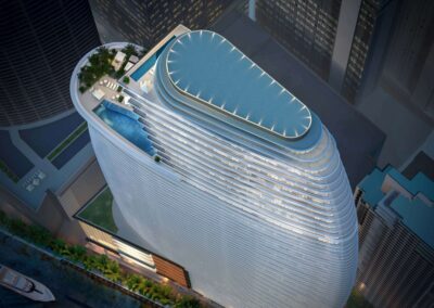 Aston Martin Residences Aerial