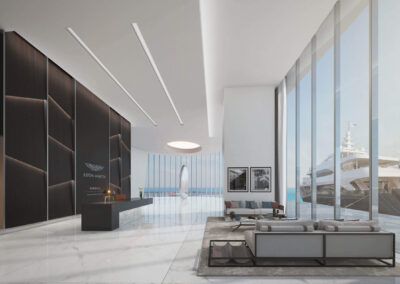 Aston Martin Residences East Lobby