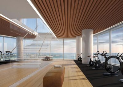 Aston Martin Residences Miami Gym