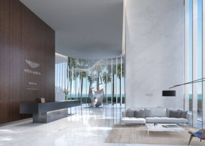 Aston Martin Residences Lobby
