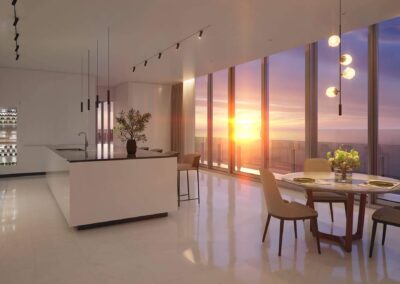 Aston Martin Residences Penthouse Cocina
