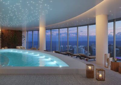 Aston Martin Residences Miami Pool Spa